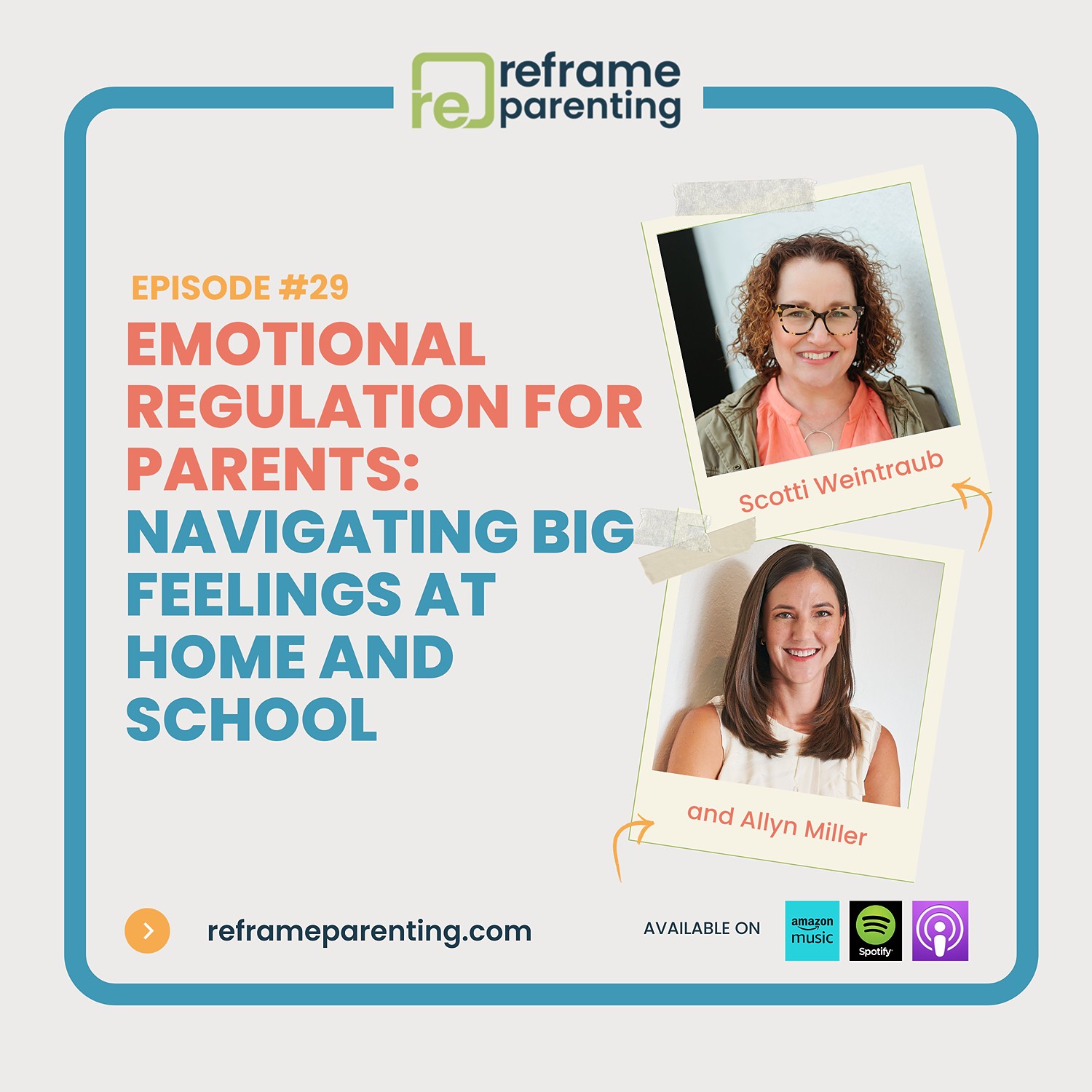 29: Emotional Regulation for Parents: Navigating Big Feelings at Home and School with Allyn Miller episode artwork