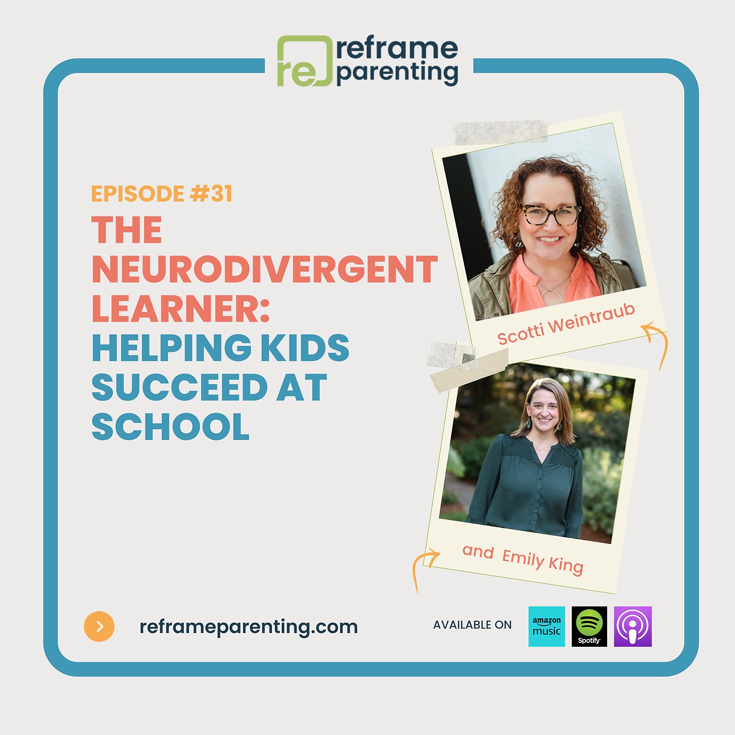 31: The Neurodivergent Learner: Helping Kids Succeed at School episode artwork