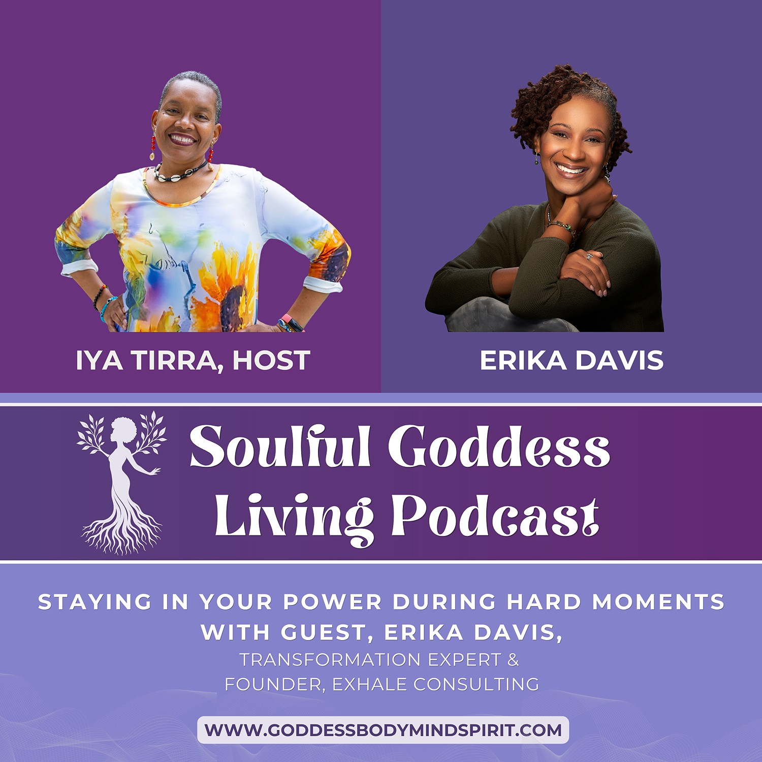 ❤️ Staying in Your Power During Hard Moments with Erika L. Davis episode artwork