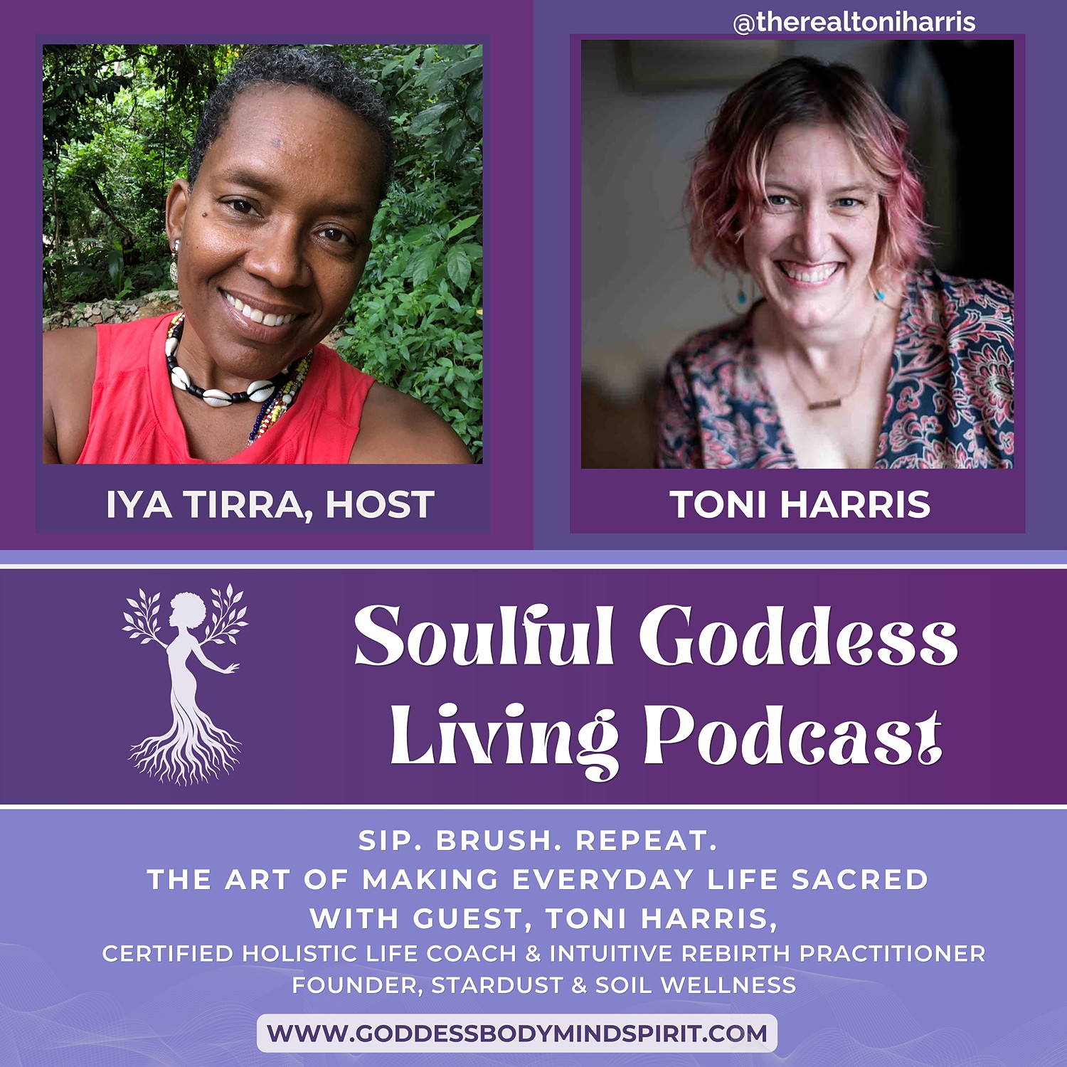 🍵 Sip. Brush. Repeat. The Art of Making Everyday Life Sacred | Toni Harris episode artwork