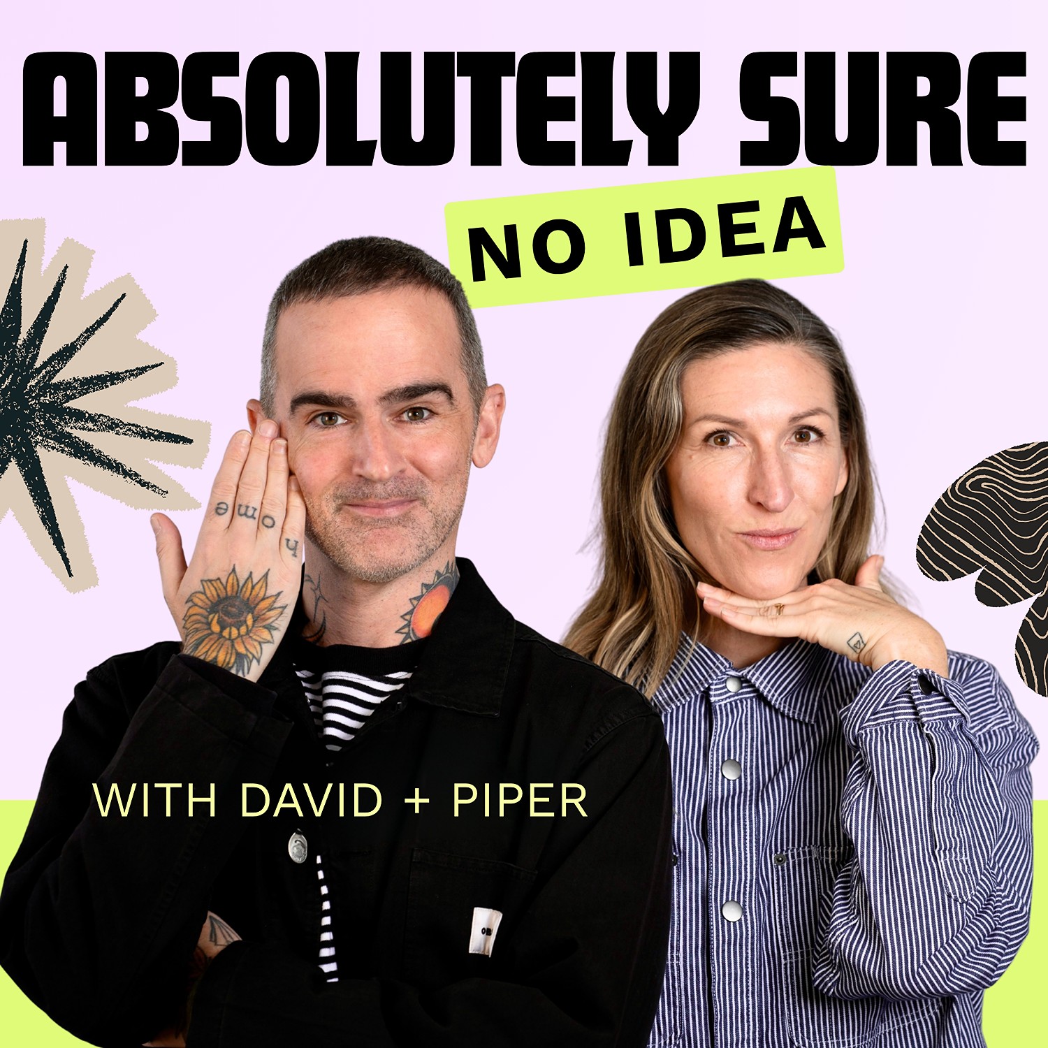 Absolutely Sure, No Idea podcast artwork