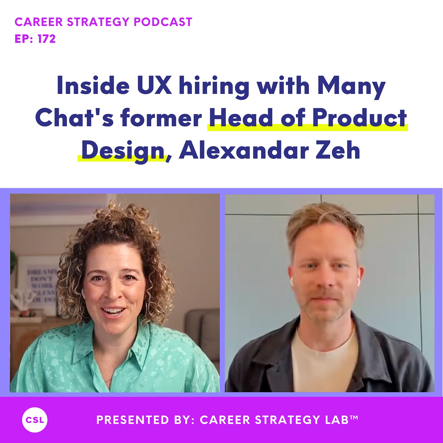 172: UX Hiring Insights: Alexander Zeh, Head of Product Design at ManyChat, on Building Diverse UX Teams, Scaling Design Teams, and What Makes a Portfolio Stand Out episode artwork
