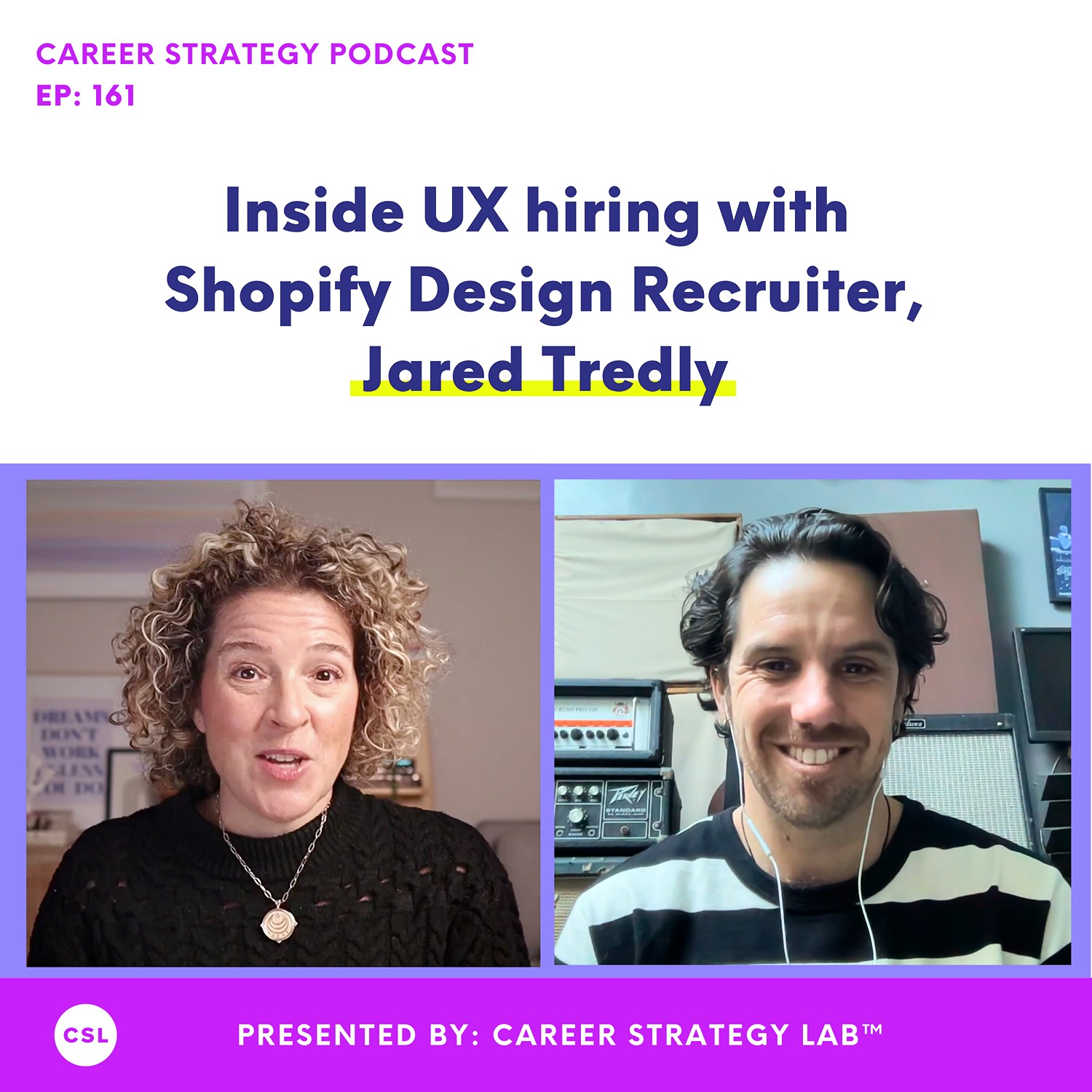 161 - UX Hiring Insights with Design Recruiter Jared Tredly from Shopify episode artwork