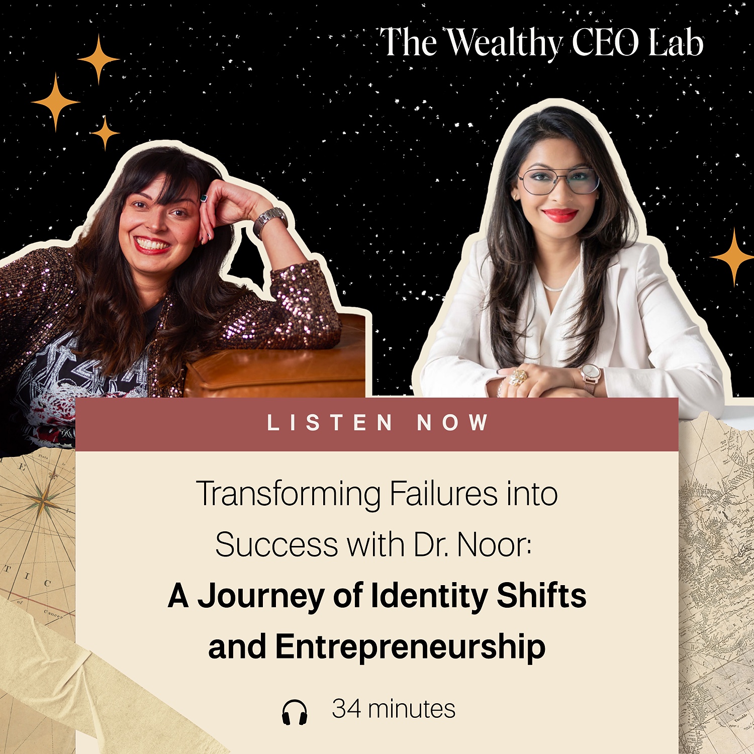 Transforming Failures into Success with Dr. Noor:  A Journey of Identity Shifts and Entrepreneurship episode artwork