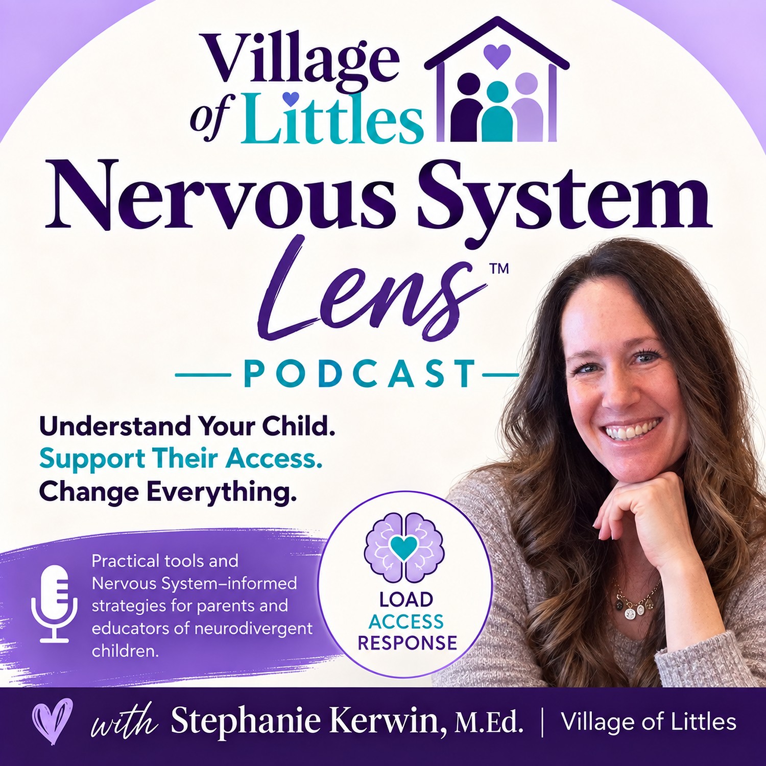 Village of Littles Nervous System Lens™ podcast artwork