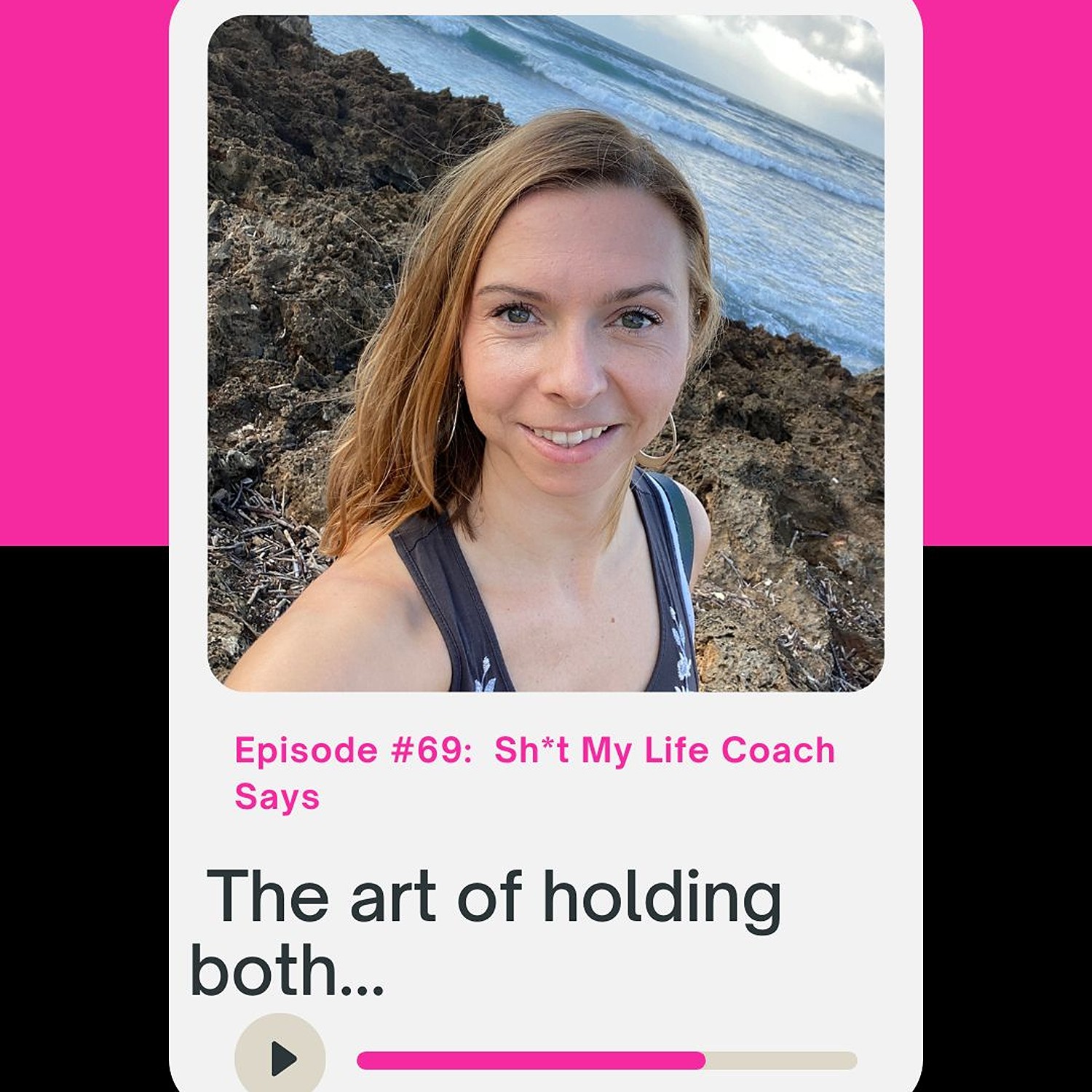 The art of holding both  episode artwork